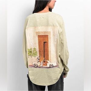 Boys Lie - Eyes Wide Shut Pastel Green Long Sleeve T-Shirt - One Size